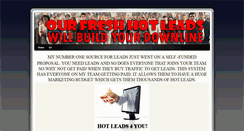 Desktop Screenshot of hotmlmleads.com